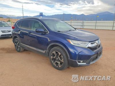 Czwarte zdjęcie samochodu z boku: 2019 HONDA CR-V TOURING VIN:7FARW2H98KE031753 - miniatura