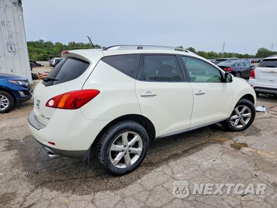 Trzecie zdjęcie samochodu z tyłu: 2010 NISSAN MURANO S VIN:JN8AZ1MW7AW134411 - miniatura