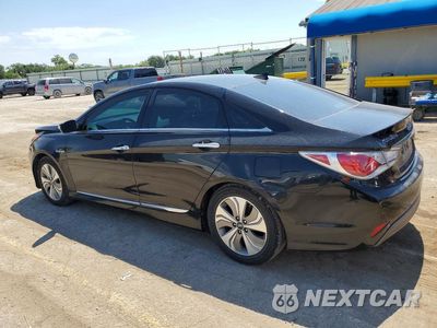 Drugie zdjęcie samochodu z przodu: 2015 HYUNDAI SONATA HYBRID LIMITED VIN:KMHEC4A46FA129137 - miniatura