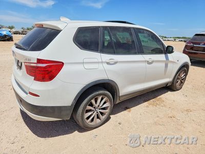 Trzecie zdjęcie samochodu z tyłu: 2014 BMW X3 XDRIVE28I VIN:5UXWX9C56E0D13726 - miniatura