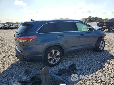 Trzecie zdjęcie samochodu z tyłu: 2016 TOYOTA HIGHLANDER LIMITED VIN:5TDDKRFH5GS297707 - miniatura