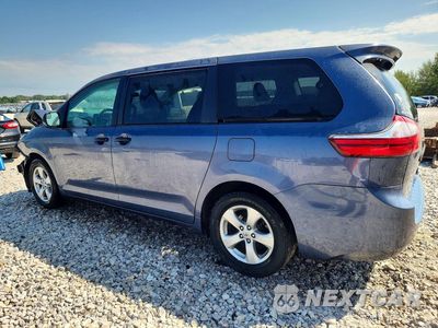 Drugie zdjęcie samochodu z przodu: 2017 TOYOTA SIENNA L 7-PASSENGER VIN:5TDZZ3DC9HS868767 - miniatura