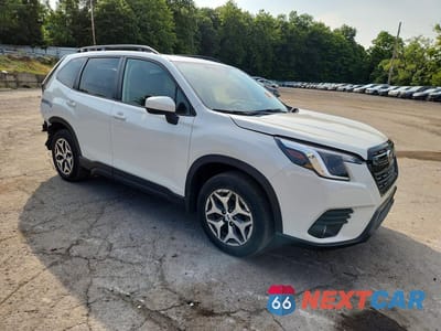 Czwarte zdjęcie samochodu z boku: 2024 SUBARU FORESTER PREMIUM VIN:JF2SKACC3RH417773 - miniatura
