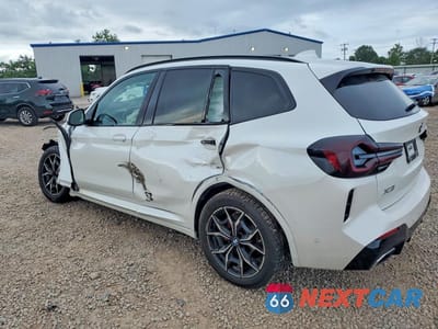Drugie zdjęcie samochodu z przodu: 2023 BMW X3 XDRIVE30I VIN:5UX53DP02P9P65354 - miniatura