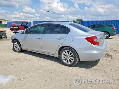 Drugie zdjęcie samochodu z przodu: 2012 HONDA CIVIC EXL VIN:19XFB2F96CE029648 - miniatura