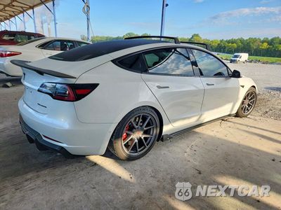 Trzecie zdjęcie samochodu z tyłu: 2022 TESLA MODEL 3 VIN:5YJ3E1EB8NF104260 - miniatura