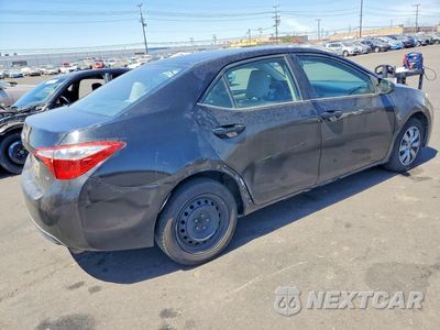 Trzecie zdjęcie samochodu z tyłu: 2016 TOYOTA COROLLA LE VIN:2T1BURHE0GC567391 - miniatura