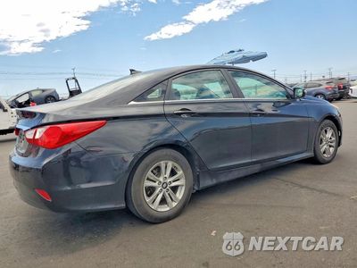 Trzecie zdjęcie samochodu z tyłu: 2014 HYUNDAI SONATA GLS VIN:5NPEB4AC1EH898831 - miniatura