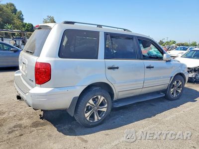 Trzecie zdjęcie samochodu z tyłu: 2003 HONDA PILOT EXL VIN:2HKYF185X3H586463 - miniatura