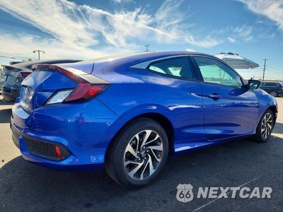 Trzecie zdjęcie samochodu z tyłu: 2017 HONDA CIVIC LX VIN:2HGFC4B04HH300168 - miniatura