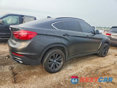Trzecie zdjęcie samochodu z tyłu: 2019 BMW X6 XDRIVE50I VIN:5UXKU6C5XK0Z66901 - miniatura