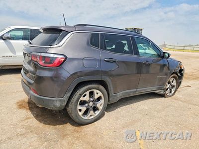 Trzecie zdjęcie samochodu z tyłu: 2020 JEEP COMPASS LIMITED VIN:3C4NJCCB2LT140379 - miniatura