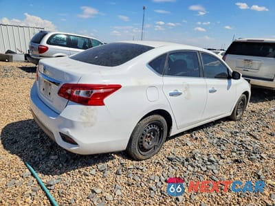 Trzecie zdjęcie samochodu z tyłu: 2018 NISSAN SENTRA S VIN:3N1AB7AP7JY317982 - miniatura
