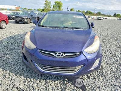Piąte zdjęcie samochodu w środku: 2013 HYUNDAI ELANTRA GLS VIN:5NPDH4AE9DH446829 - miniatura