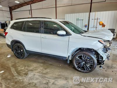 Czwarte zdjęcie samochodu z boku: 2021 HONDA PILOT SE VIN:5FNYF6H28MB006677 - miniatura