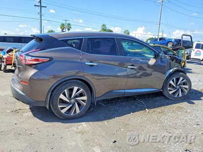 Trzecie zdjęcie samochodu z tyłu: 2015 NISSAN MURANO PLATINUM VIN:5N1AZ2MGXFN278960 - miniatura