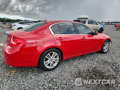 Trzecie zdjęcie samochodu z tyłu: 2010 INFINITI G37 SEDAN BASE VIN:JN1CV6AP6AM407668 - miniatura