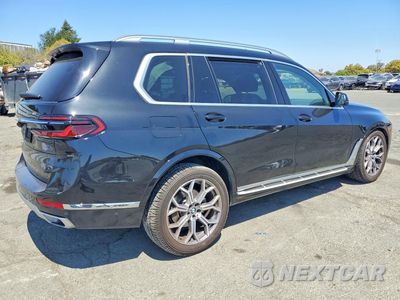 Trzecie zdjęcie samochodu z tyłu: 2023 BMW X7 XDRIVE40I VIN:5UX23EM05P9R60149 - miniatura