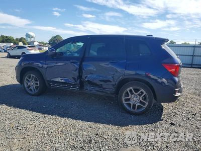 Drugie zdjęcie samochodu z przodu: 2023 HONDA PASSPORT EXL VIN:5FNYF8H57PB043536 - miniatura