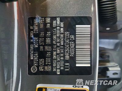 Zdjęcie 14 z 14 samochodu: 2026 HYUNDAI VENUE SEL VIN:KMHRC8A34TU471339 - miniatura