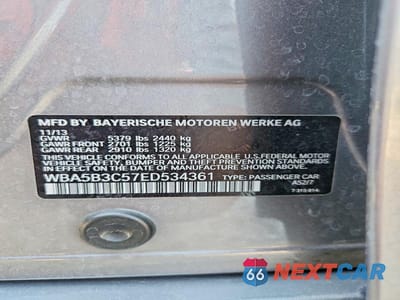 Zdjęcie 12 z 12 samochodu: 2014 BMW 535 XI VIN:WBA5B3C57ED534361 - miniatura