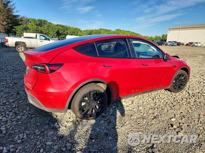 Trzecie zdjęcie samochodu z tyłu: 2022 TESLA MODEL Y VIN:7SAYGDEE2NA021967 - miniatura