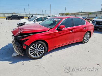2021 INFINITI Q50 LUXE JN1EV7BP0MM700886 - główne zdjęcie licytacji z USA - miniatura