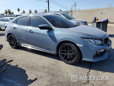Czwarte zdjęcie samochodu z boku: 2019 HONDA CIVIC SPORT VIN:SHHFK7H45KU425415 - miniatura