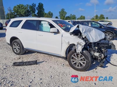 Czwarte zdjęcie samochodu z boku: 2015 DODGE DURANGO LIMITED VIN:1C4RDJDGXFC186615 - miniatura