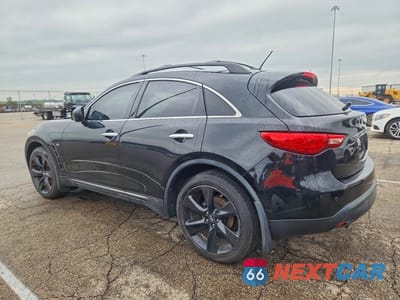 Drugie zdjęcie samochodu z przodu: 2015 INFINITI QX70 BASE VIN:JN8CS1MW1FM480941 - miniatura