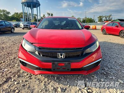 Piąte zdjęcie samochodu w środku: 2019 HONDA CIVIC LX VIN:2HGFC2F64KH571743 - miniatura