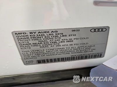 Zdjęcie 13 z 13 samochodu: 2023 AUDI Q5 PREMIUM 40 VIN:WA1ABAFY9P2013842 - miniatura