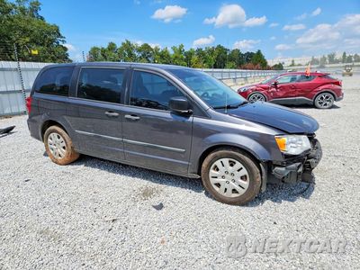 Czwarte zdjęcie samochodu z boku: 2016 DODGE GRAND CARAVAN SE VIN:2C4RDGBG1GR315582 - miniatura
