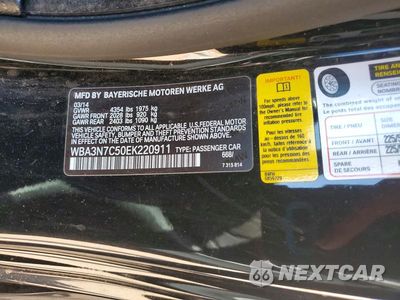 Zdjęcie 12 z 12 samochodu: 2014 BMW 428 I VIN:WBA3N7C50EK220911 - miniatura