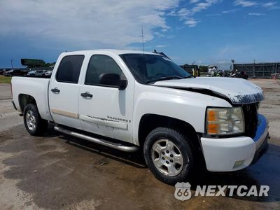 Czwarte zdjęcie samochodu z boku: 2007 CHEVROLET SILVERADO C1500 CREW CAB VIN:2GCEC13J571602608 - miniatura