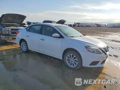 Czwarte zdjęcie samochodu z boku: 2019 NISSAN SENTRA SV VIN:3N1AB7AP4KY371824 - miniatura