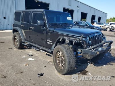 Czwarte zdjęcie samochodu z boku: 2015 JEEP WRANGLER UNLIMITED SPORT VIN:1C4BJWDG7FL749529 - miniatura