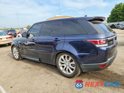 Drugie zdjęcie samochodu z przodu: 2016 LAND ROVER RANGE ROVER SPORT HSE VIN:SALWR2PF5GA657542 - miniatura