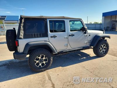 Trzecie zdjęcie samochodu z tyłu: 2017 JEEP WRANGLER UNLIMITED SPORT VIN:1C4BJWDG8HL510204 - miniatura