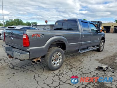 Trzecie zdjęcie samochodu z tyłu: 2015 FORD F350 SUPER DUTY VIN:1FT8W3BT9FEB74655 - miniatura