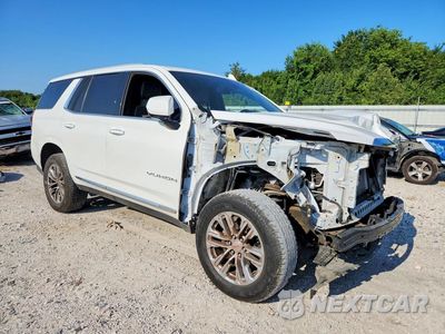 Czwarte zdjęcie samochodu z boku: 2021 GMC YUKON SLT VIN:1GKS2BKD6MR368526 - miniatura