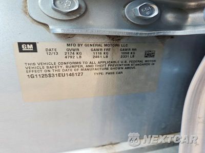 Zdjęcie 12 z 12 samochodu: 2014 CHEVROLET IMPALA LT VIN:1G1125S31EU146127 - miniatura