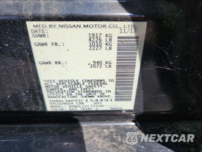 Zdjęcie 12 z 12 samochodu: 2018 NISSAN ALTIMA 2.5 SV VIN:1N4AL3AP3JC154491 - miniatura