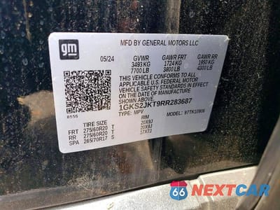 Zdjęcie 13 z 13 samochodu: 2024 GMC YUKON XL DENALI VIN:1GKS2JKT9RR283687 - miniatura