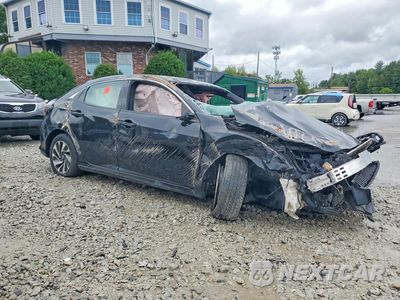 Czwarte zdjęcie samochodu z boku: 2018 HONDA CIVIC LX VIN:SHHFK7H22JU401098 - miniatura