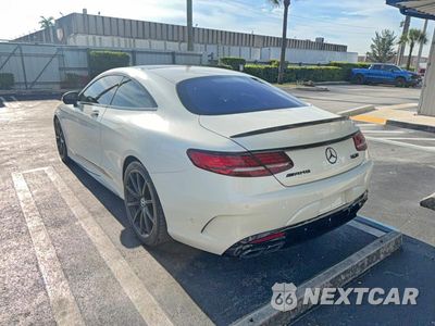 Trzecie zdjęcie samochodu z tyłu: 2019 MERCEDES-BENZ S-CLASS 63 AMG VIN:WDDXJ8JB1KA039953 - miniatura
