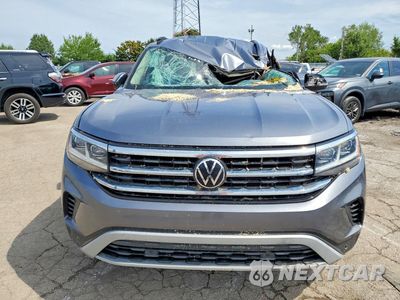 Piąte zdjęcie samochodu w środku: 2022 VOLKSWAGEN ATLAS SE VIN:1V2HR2CA3NC503860 - miniatura