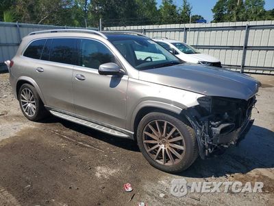 Czwarte zdjęcie samochodu z boku: 2020 MERCEDES-BENZ GLS 580 4MATIC VIN:4JGFF8GE3LA251159 - miniatura
