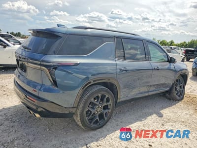 Trzecie zdjęcie samochodu z tyłu: 2024 CHEVROLET TRAVERSE RS VIN:1GNERLKS4RJ203645 - miniatura