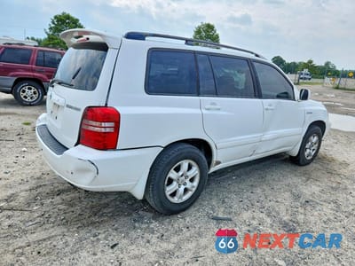 Trzecie zdjęcie samochodu z tyłu: 2003 TOYOTA HIGHLANDER LIMITED VIN:JTEGF21A430120643 - miniatura